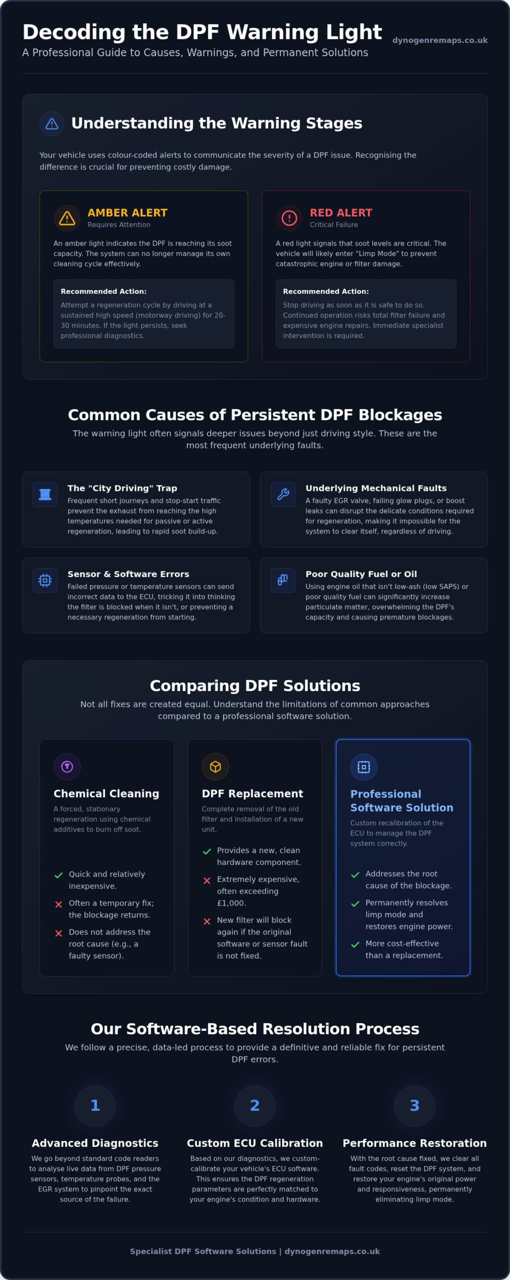 DPF Warning Light on Dashboard: Causes, Solutions, and Professional Software Fixes