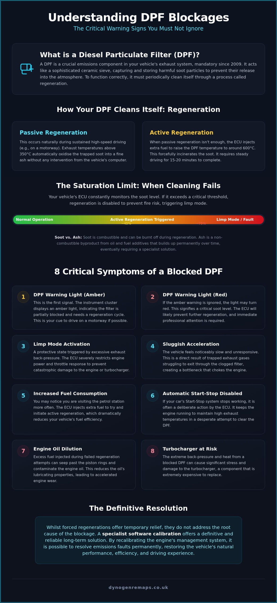 Symptoms of a Blocked DPF: 8 Signs Your Filter is Clogging in 2026