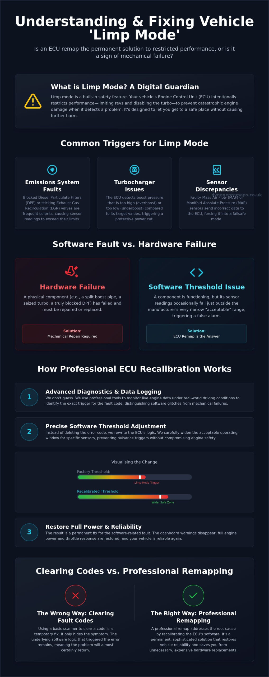 Will a Remap Fix Limp Mode? A Technical Guide to ECU Software Solutions